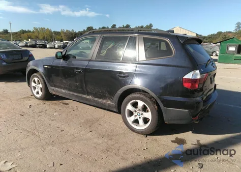 2007 BMW X3 3.0Si from USA, damaged, VIN WBXPC93477WF29063